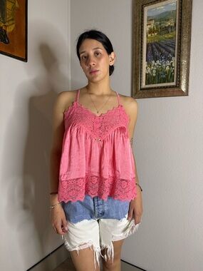 Intimately Free People Fiona Cami in Conch Shell Pink